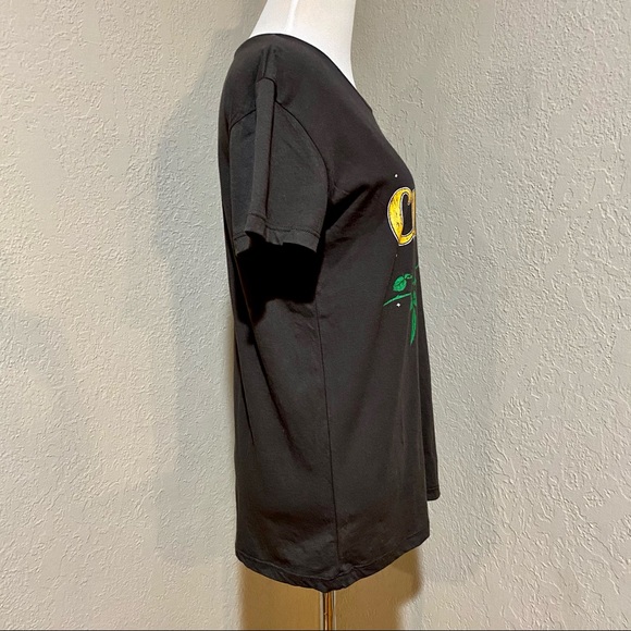 NWT Chaser Vintage Wild Child Rose Tee, S - Picture 5 of 13